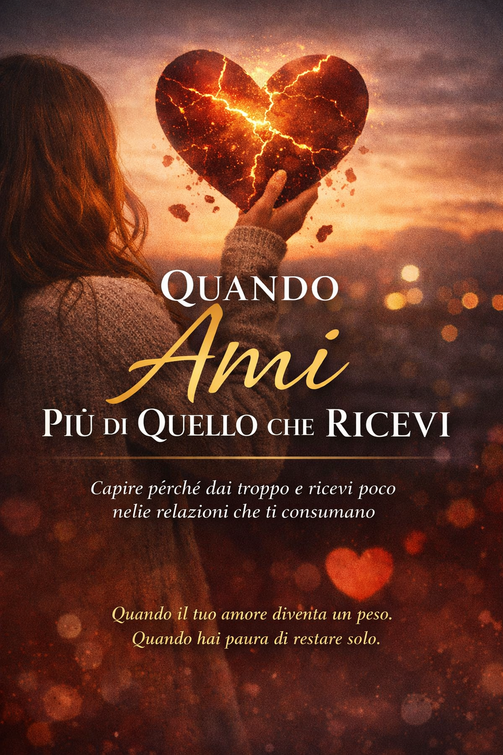 Quando ami più di quello che ricevi: Capire perché dai troppo e ricevi poco nelle relazioni che ti consumano